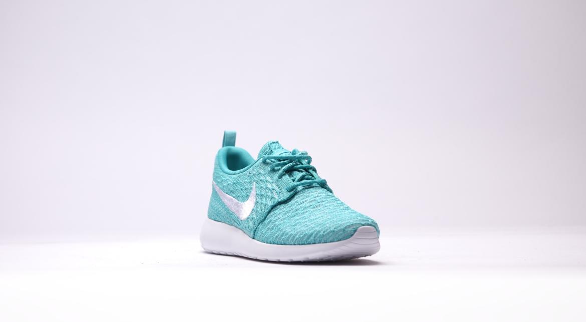 Nike Wmns Roshe One Flyknit "hyper Turquoise"
