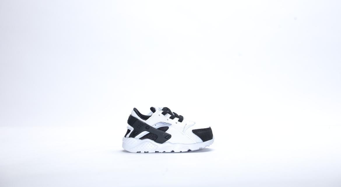 Nike Huarache Run (td) "White/Black"