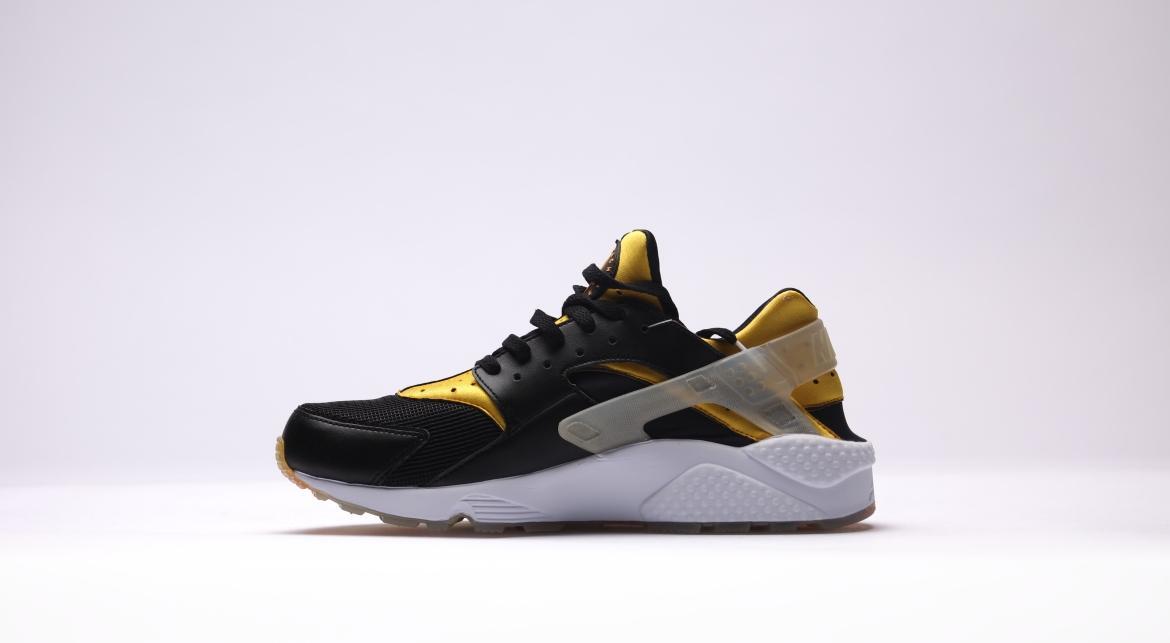 Nike Air Huarache Run "Black/UniversityGold" - Image 3