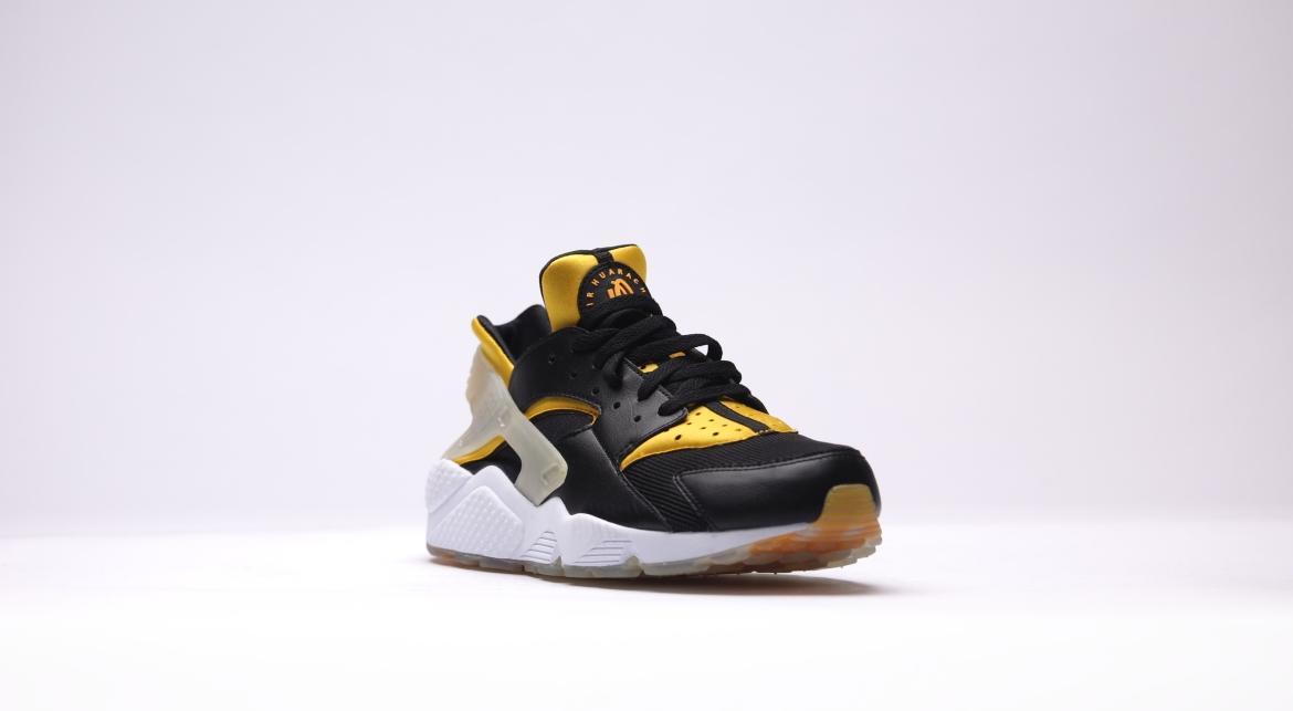 Nike Air Huarache Run "Black/UniversityGold" - Image 4