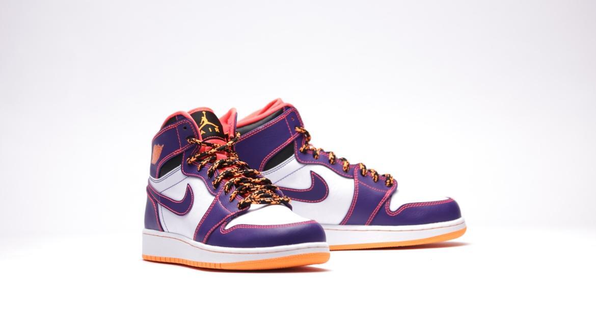 Air Jordan 1 Retro High BG "Court Purple" (GS) - Image 4