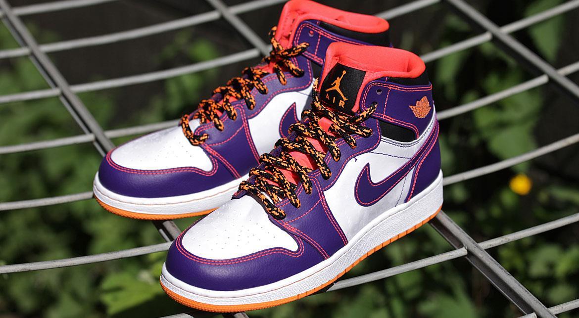 Air Jordan 1 Retro High BG "Court Purple" (GS) - Image 7