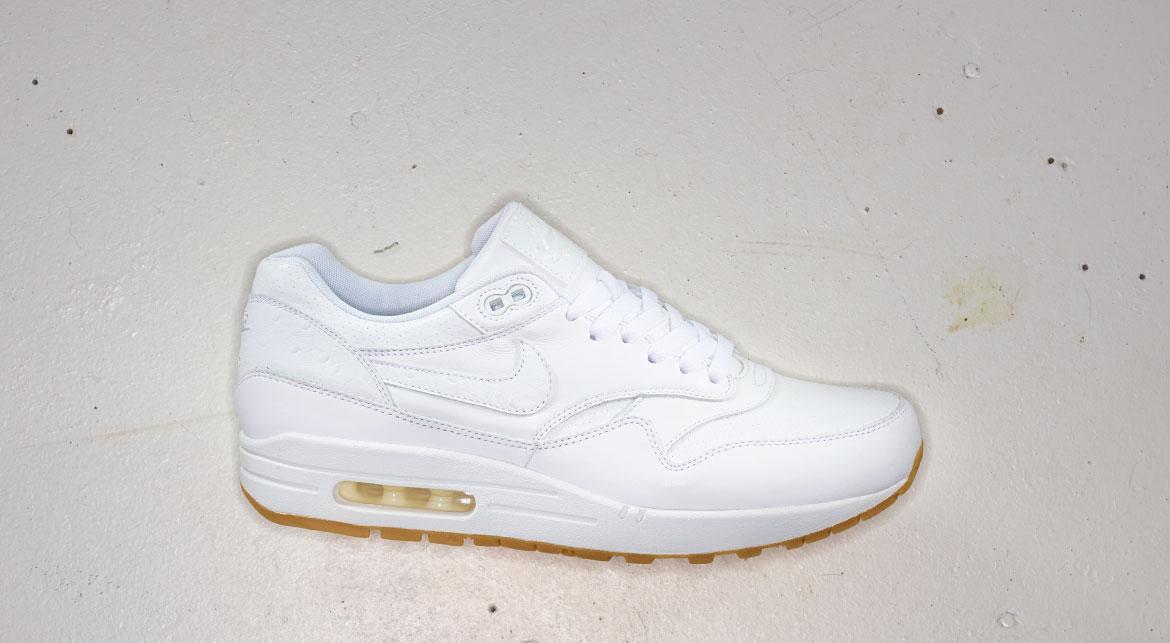 Nike Air Max 1 Leather Pa "white Ostrich"