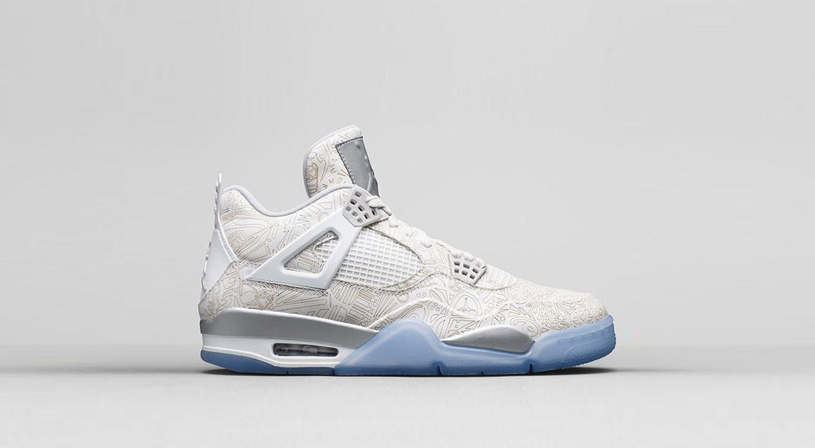 jordan retro 4 white chrome