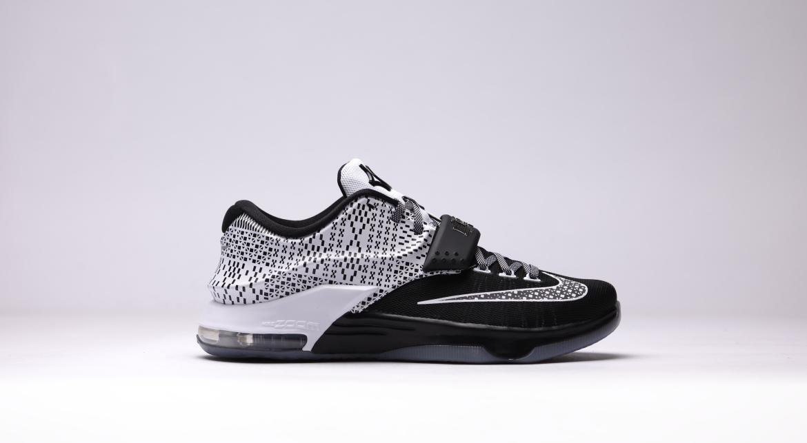 Nike KD VII Black / White-wolfGrey - Image 2