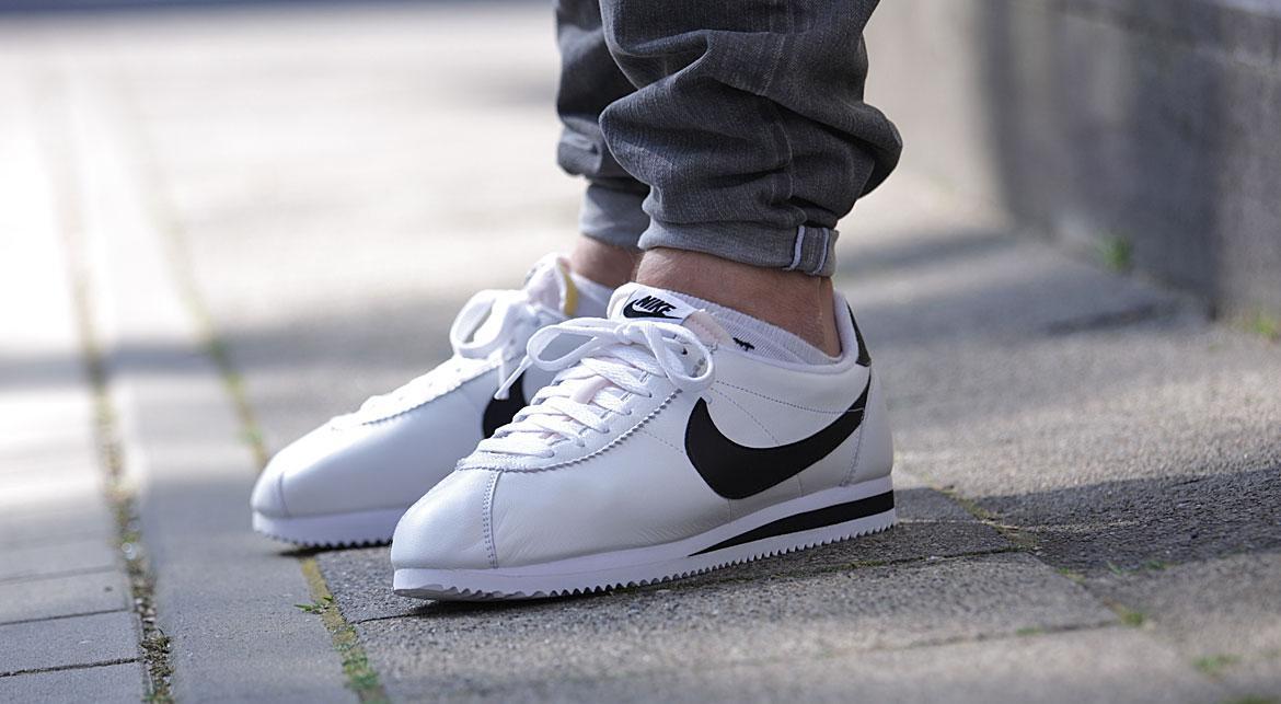 cortez leather white