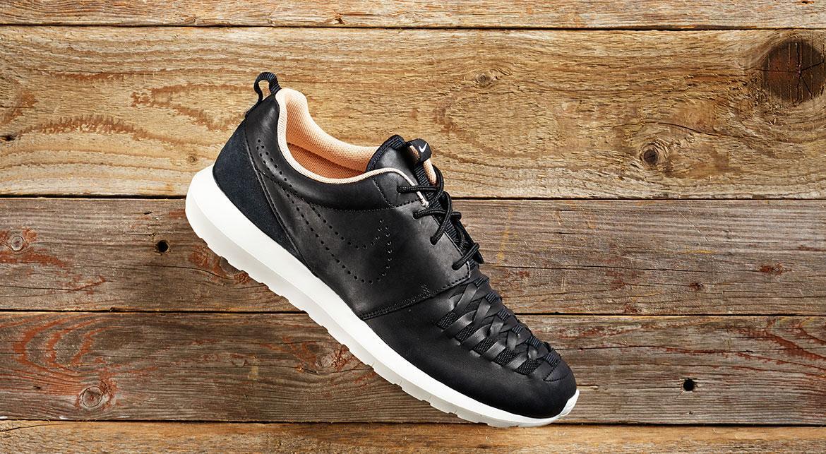 Nike Roshe Nm Woven 'Black Leather' - Image 5