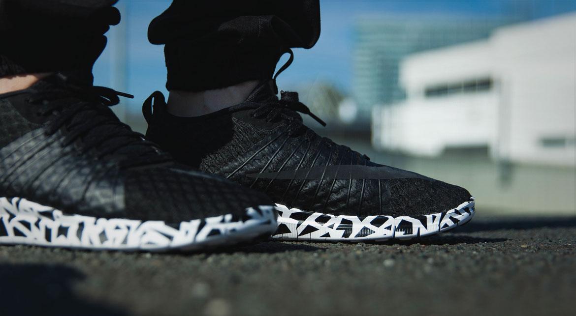 Nike Free Hypervenom 2 Black / Black-white - Image 7