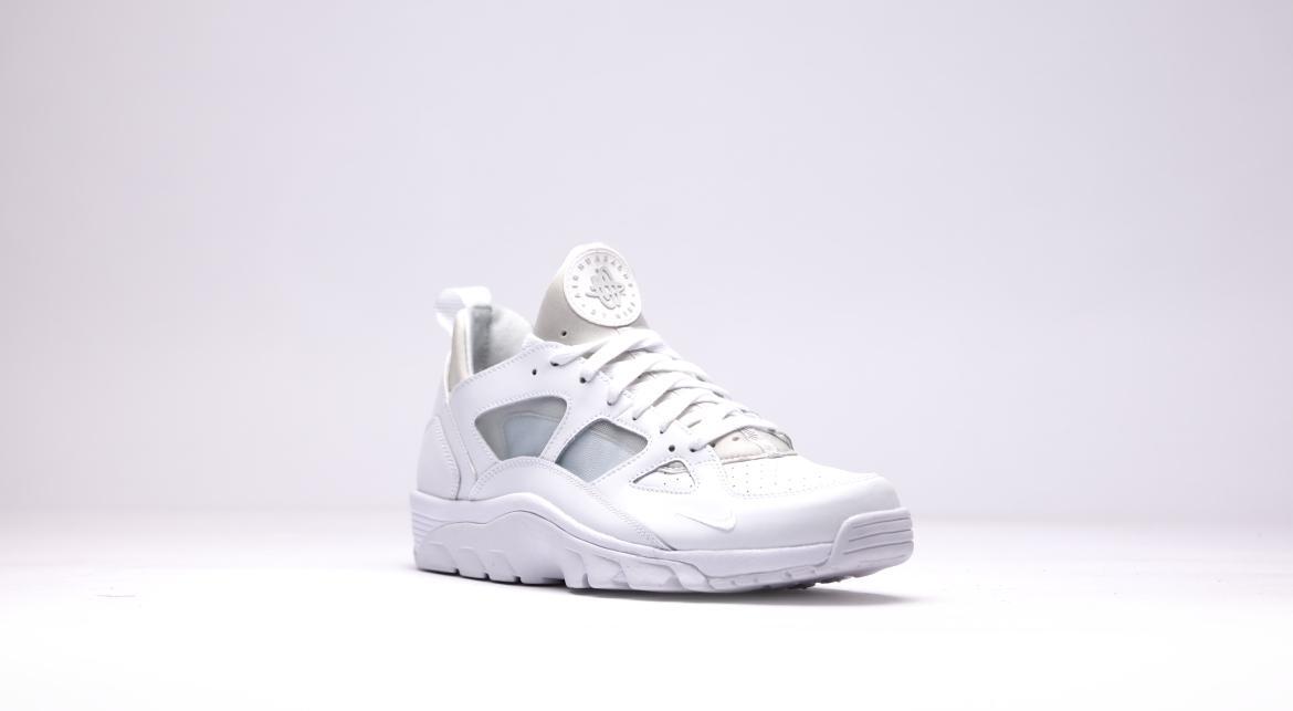 Nike Air Trainer Huarache Low "Triple White" - Image 3