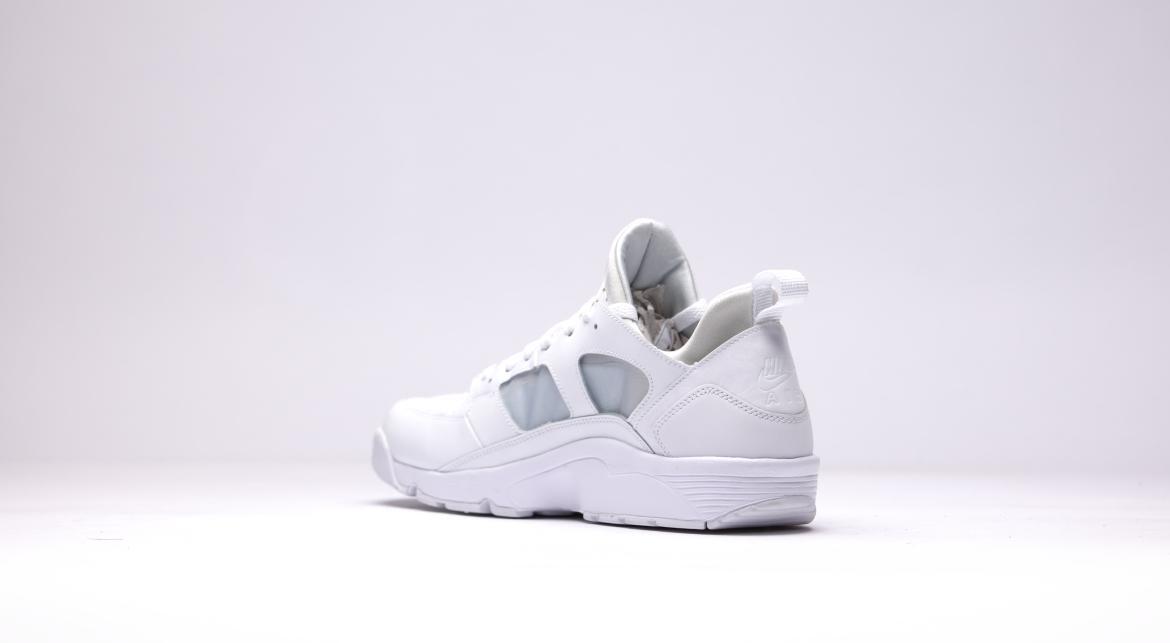 Nike Air Trainer Huarache Low "Triple White" - Image 5