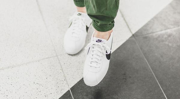 ONFEET  Nike Cortez Classic Leather Black\White 