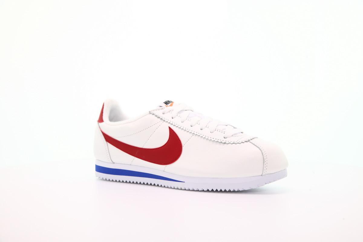 Nike Classic Cortez Leather "White & Red"