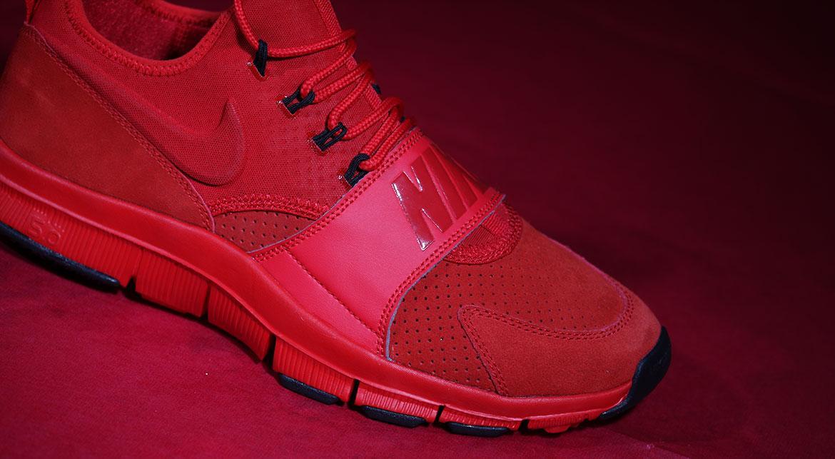 Nike Free Ace Leather "All Red"
