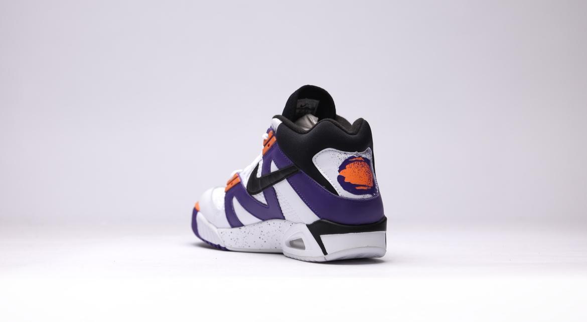Nike Air Tech Challenge III OG 'White/Blk-vltgPrpl-BrghtMndr' - Image 5