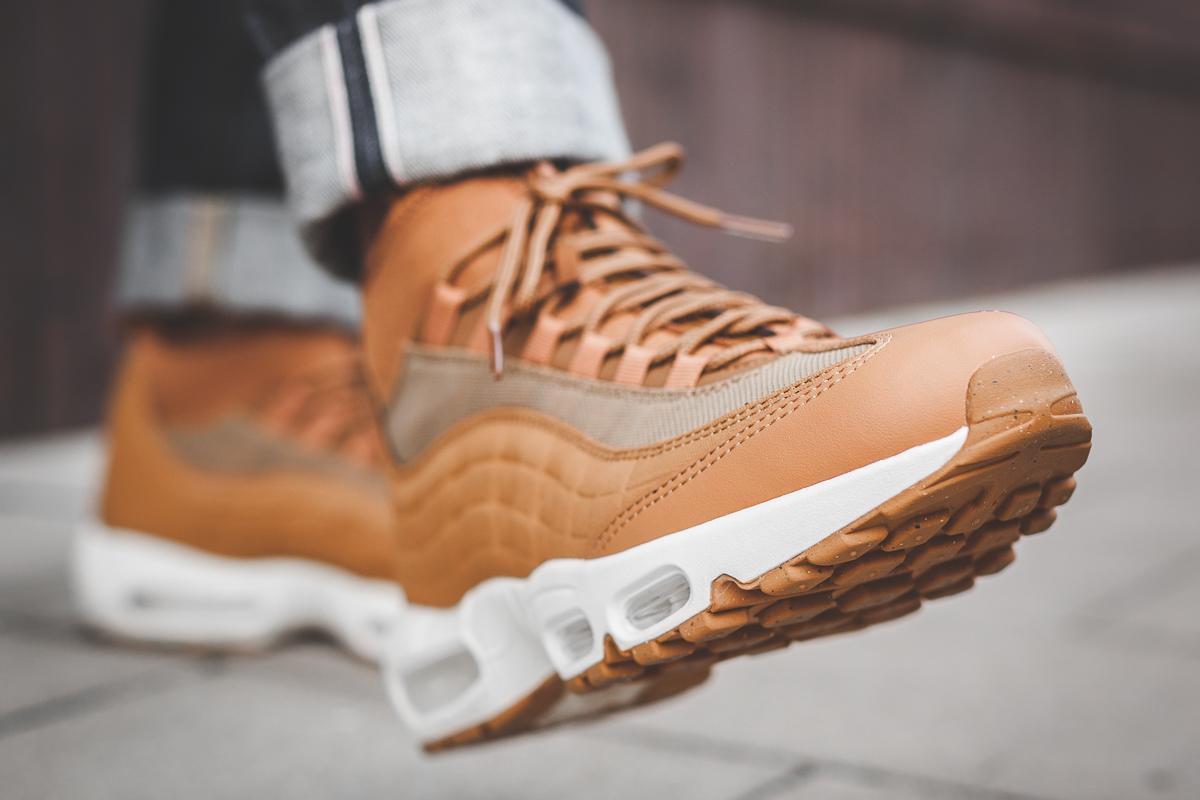 Sneakerboot Wheat Nike Air Max 95 Sneakerboot Brown Nike Air Max