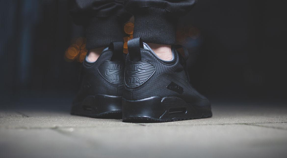 Nike Air Max 90 Mid Winter 'Triple Black' - Image 9