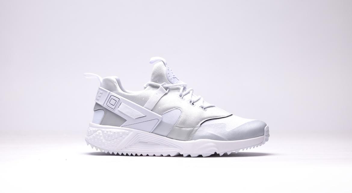 Grey Nike Huarache Utility All White Nike Air Huarache Utility