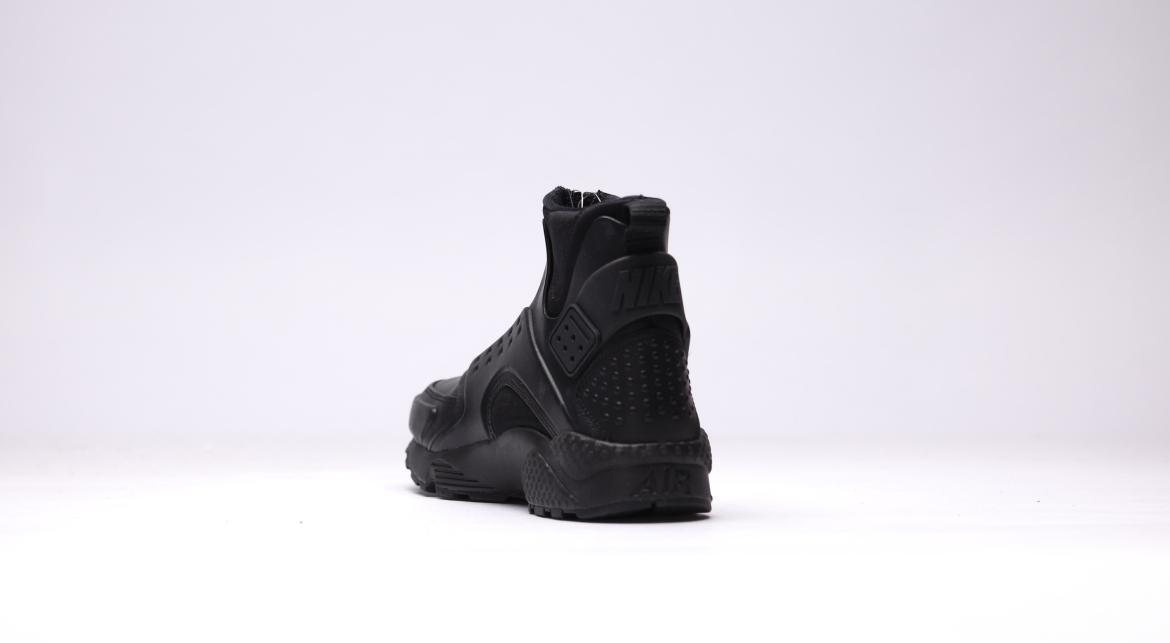 Nike Air Huarache Run Mid 'Triple Black' (Women's) - Image 4