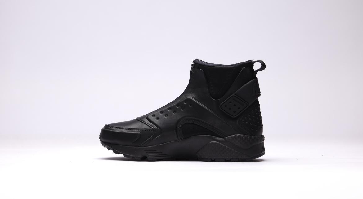 Nike Air Huarache Run Mid 'Triple Black' (Women's) - Image 6