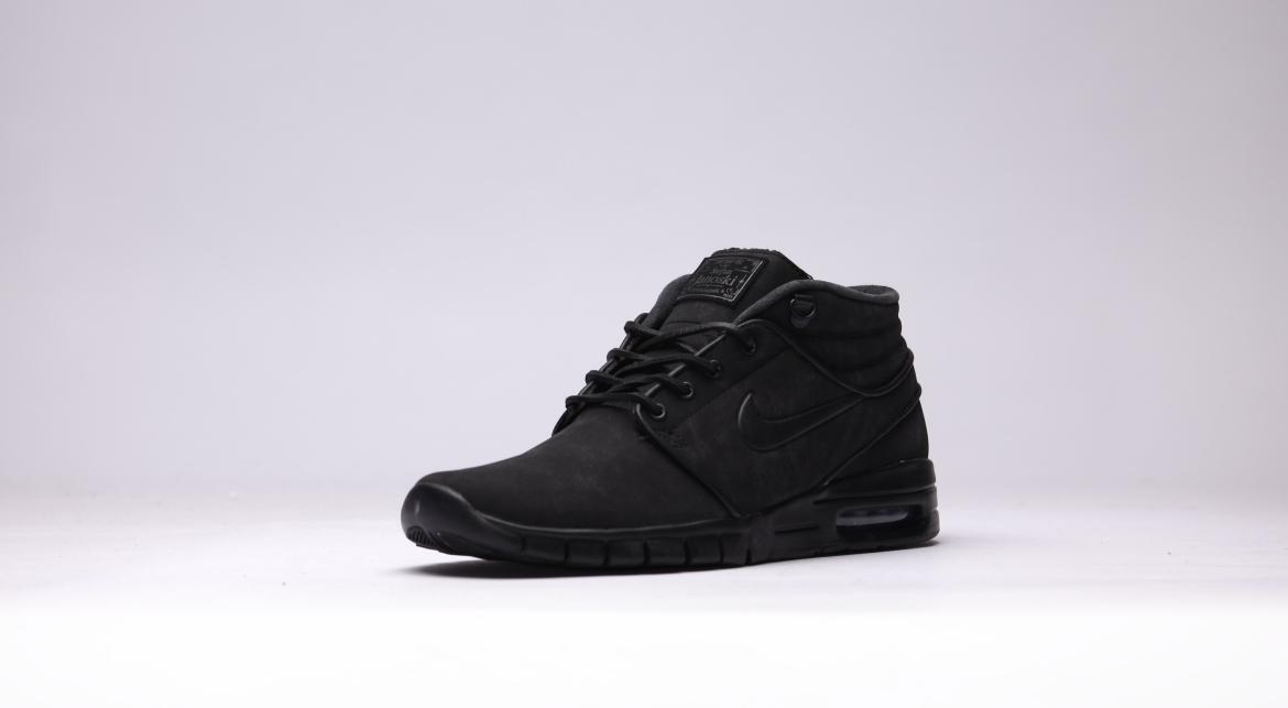 Nike Stefan Janoski Max Mid "All Black" | 807509-001 | AFEW STORE