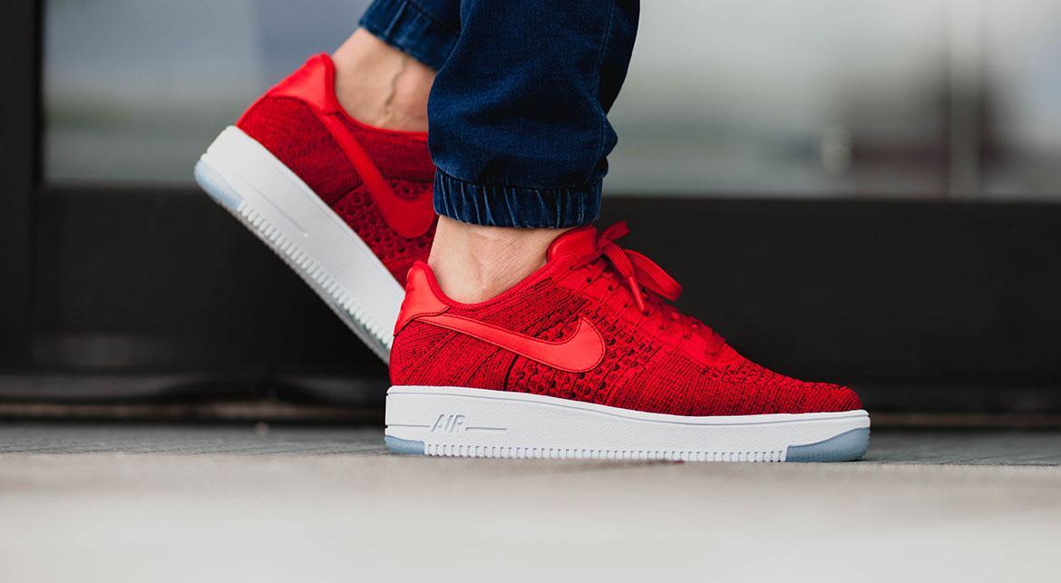 air force 1 ultra flyknit low university red
