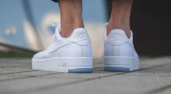 Queens on X: Nike Air Force 1 Ultra Flyknit Low White Ice >    / X