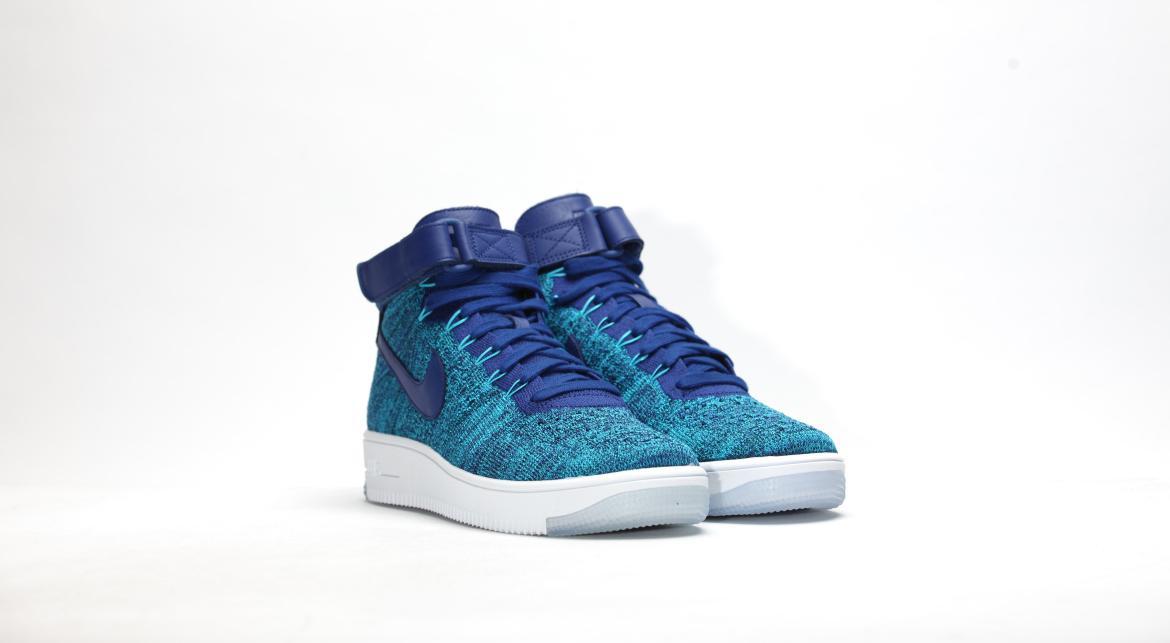 Nike Af1 Flyknit "Blue | 818018-400 | AFEW STORE