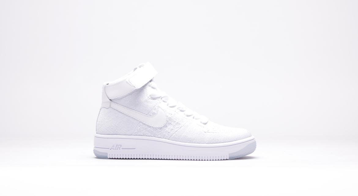 Nike W Af1 Flyknit "All White"