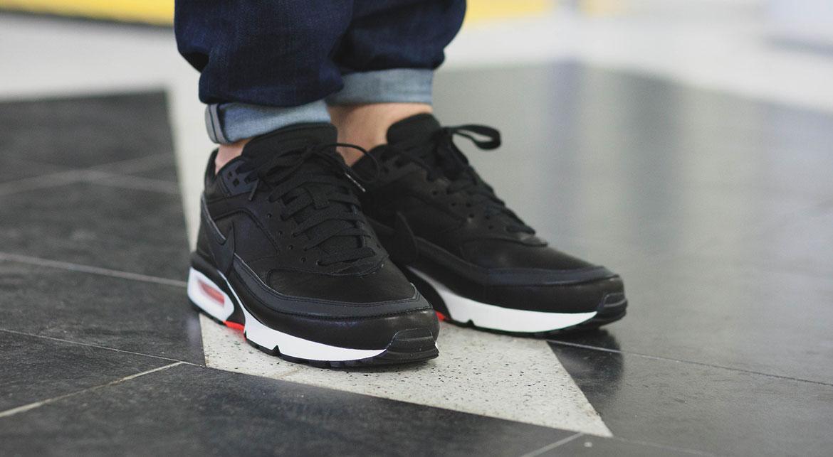 nike air max bw premium black crimson