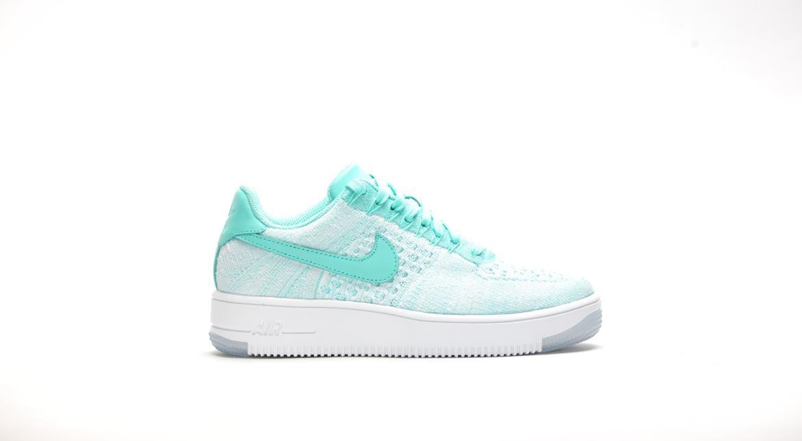 Nike W Air Force 1 Flyknit Low "Hyper Turq"