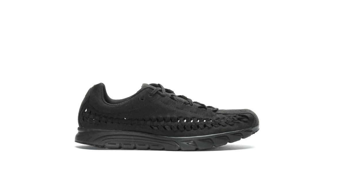 nike mayfly woven triple black
