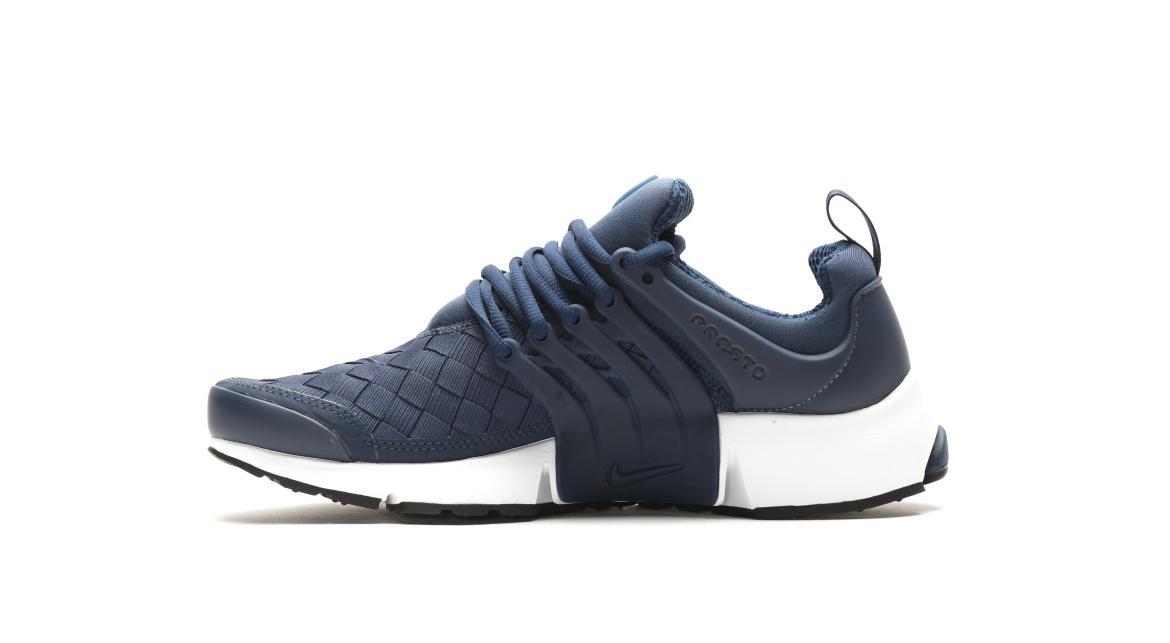 nike air presto navy blue and white