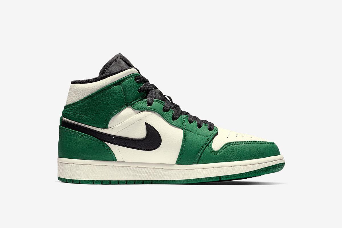 Air Jordan 1 Mid Se "Pine Green"