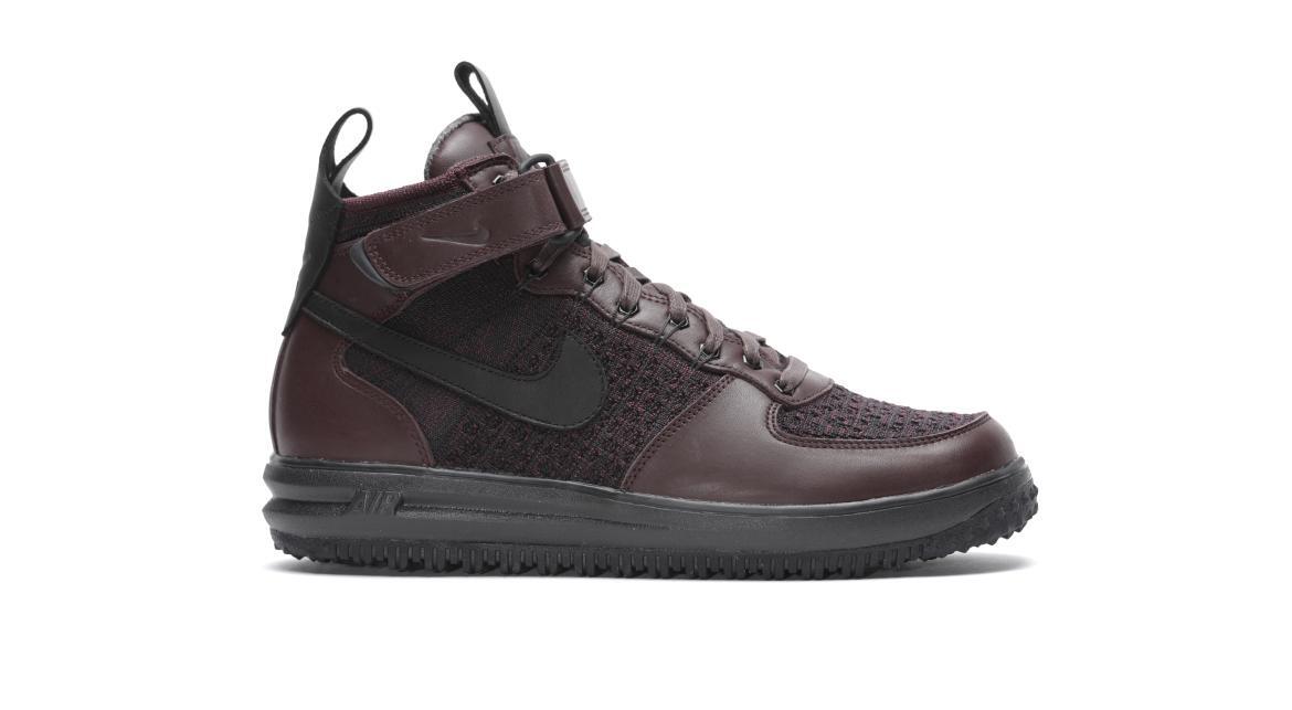 Nike Lunar Force 1 Flyknit Workboot "Deep Brugundy"