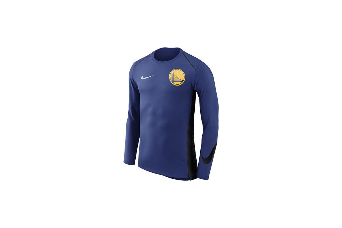 Nike Golden State M Top Ls Hprelt "Rush Blue"