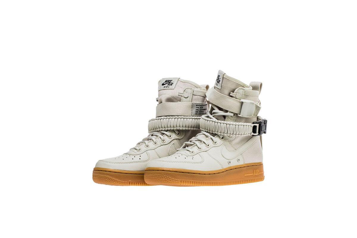 nike sf air force 1 high light bone