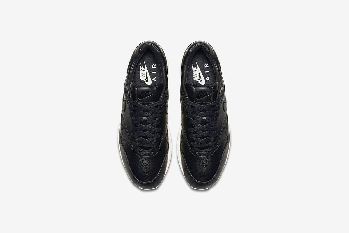 nike air max 1 pinnacle black leather