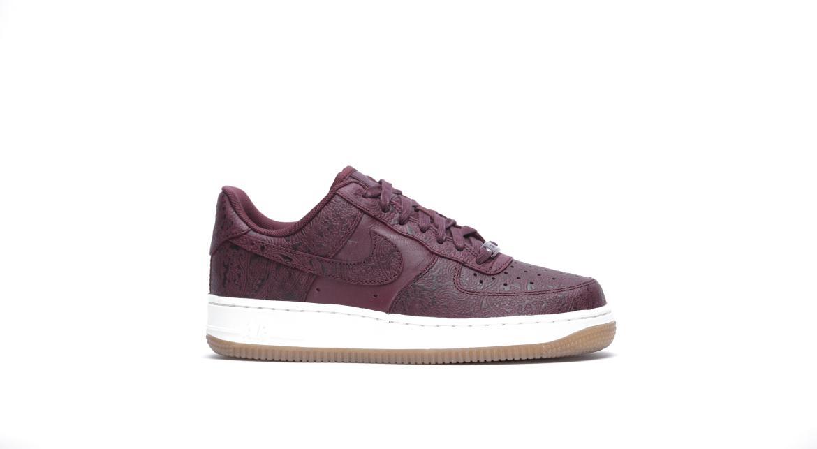 Nike Wmns Air Force 1 '07 Prm Ess "Night Maroon"