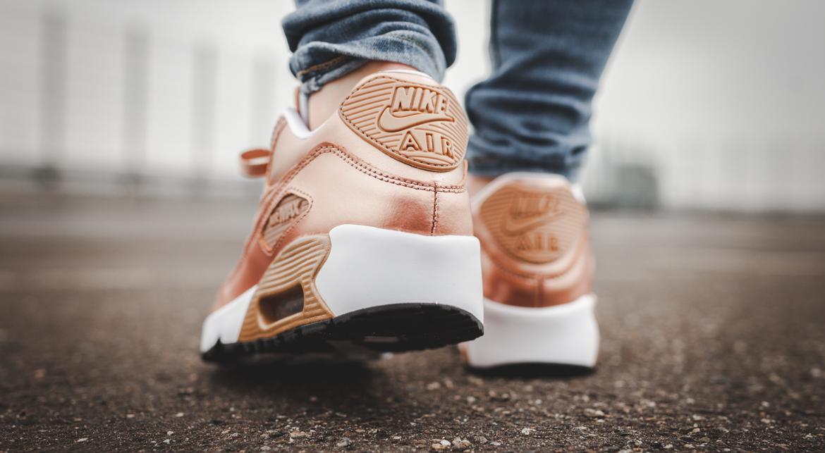 nike airmax 90 rose gold