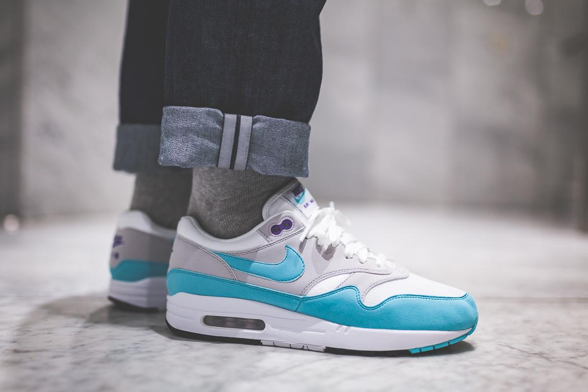 Size 8 - Nike Air Max 1 OG Anniversary Aqua NWT Nike Air Max 1 Anniversary  main image 3