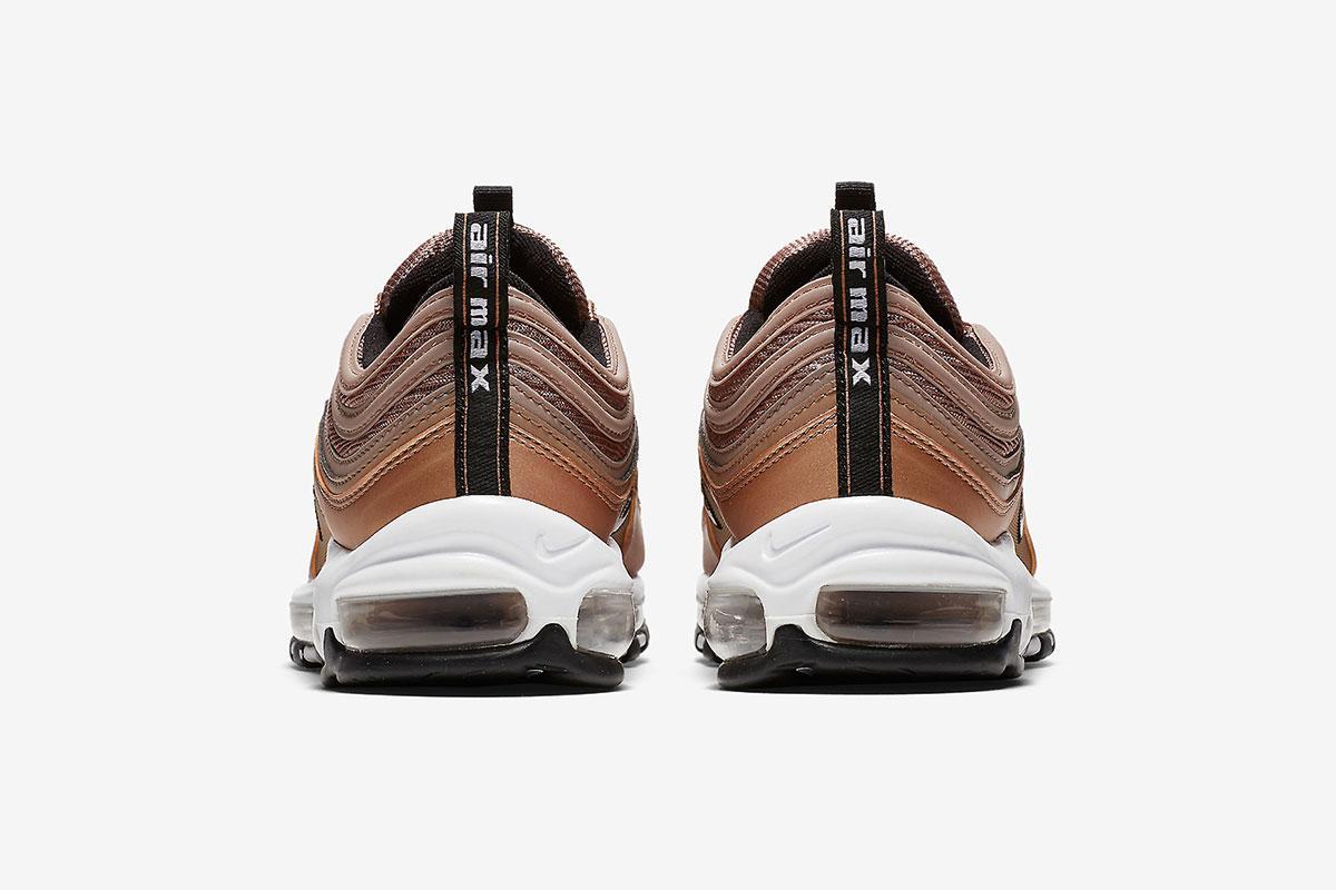 nike air max 97 trainers desert dust pink