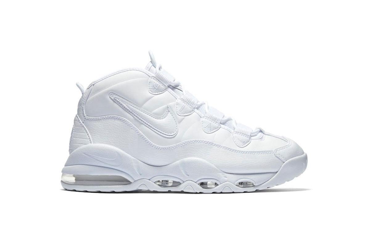 Nike Air Encapsulated Uptempo VX 313733-112 Men 9 Basketball Shoes White Sneaker DS NEW Nike Air More Uptempo Triple White Authentic Scottie  main image 4