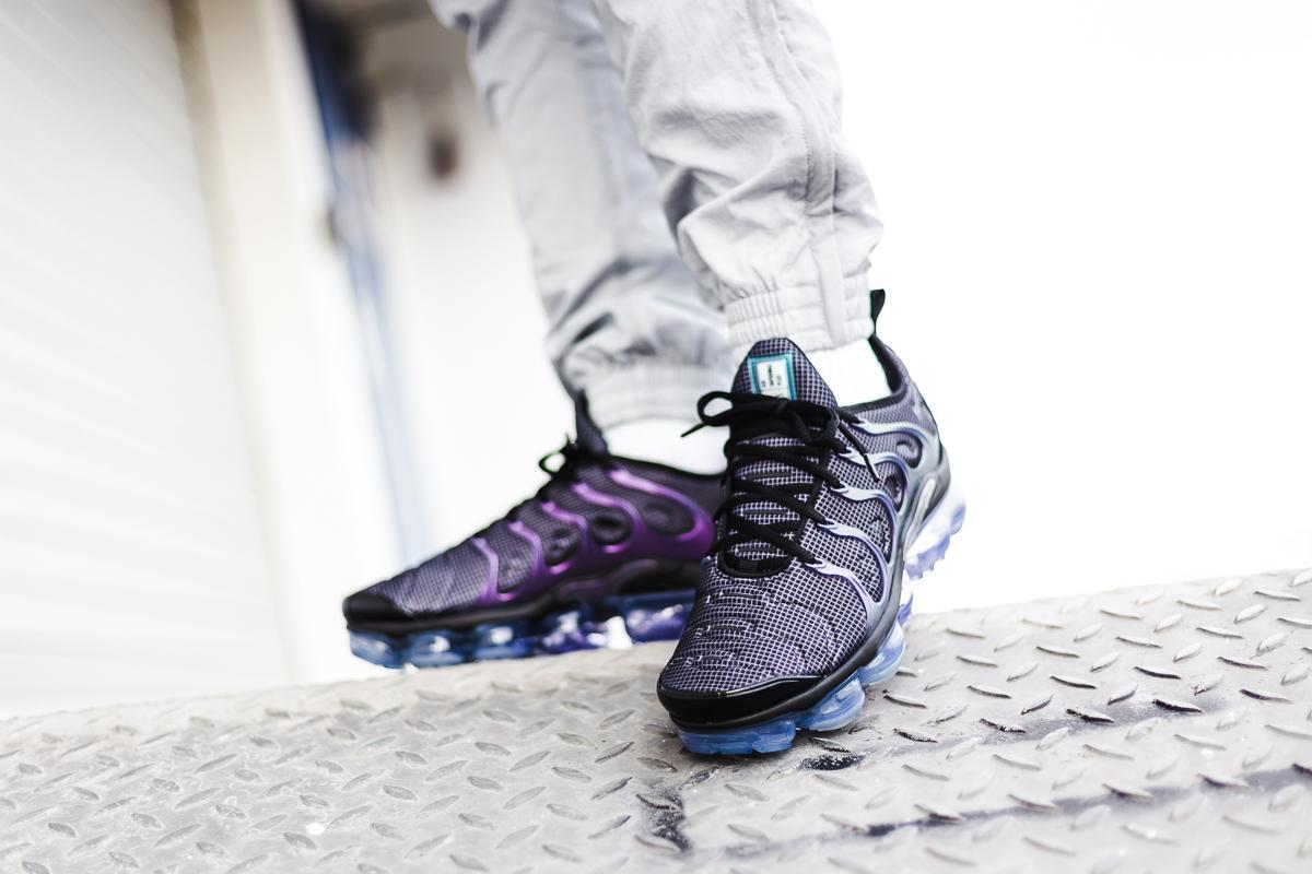 Air Vapormax Plus Black And Purple Air Vapormax Plus Be True '