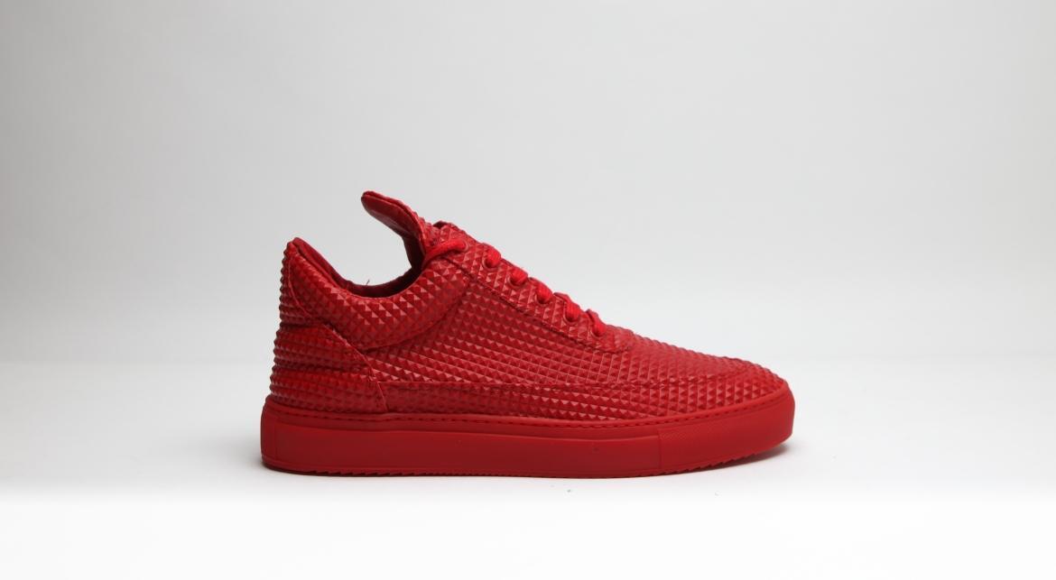 Filling Pieces Low Top "Pyramid Red"