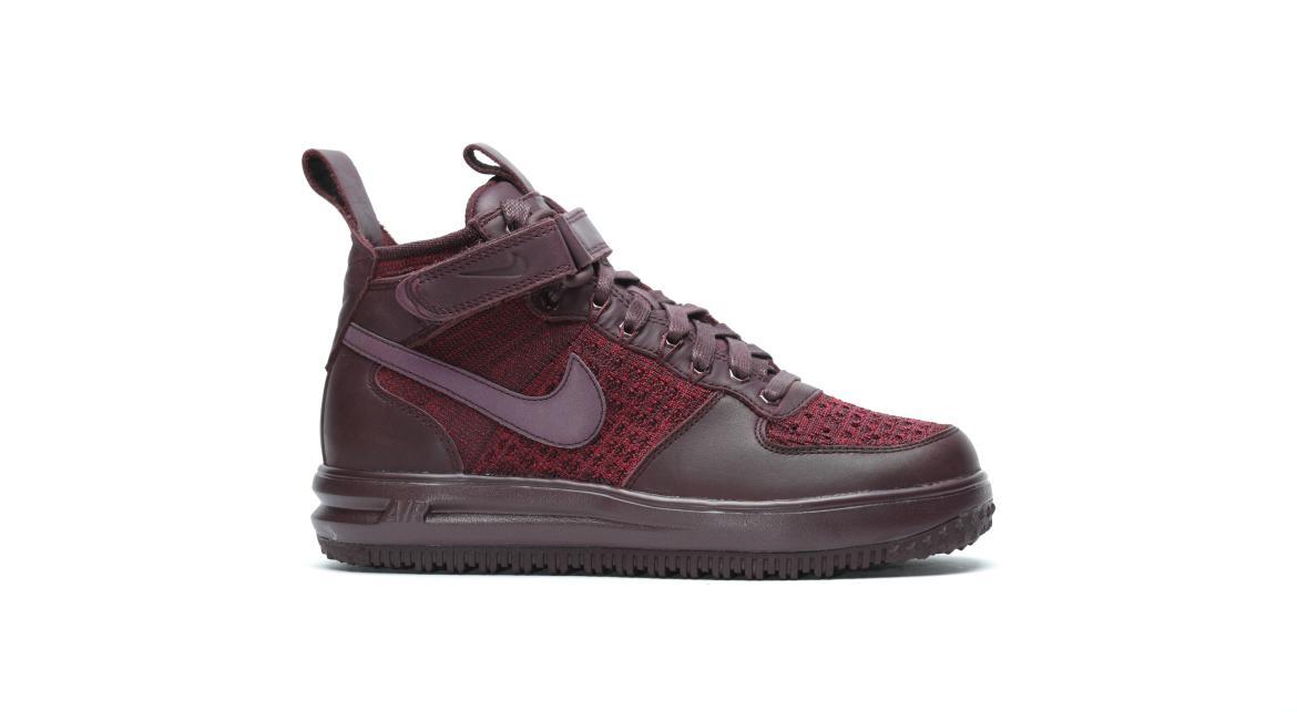 Nike W Lunar Force1 Flyknit Workboot "Deep Burgundy"