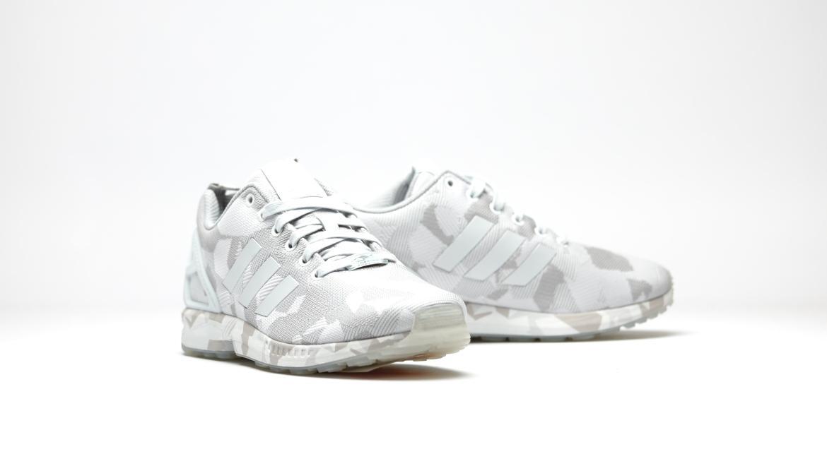 adidas ZX Flux 'Vintage White S15-st/ClearGrey/MghSolid Grey' - Image 4