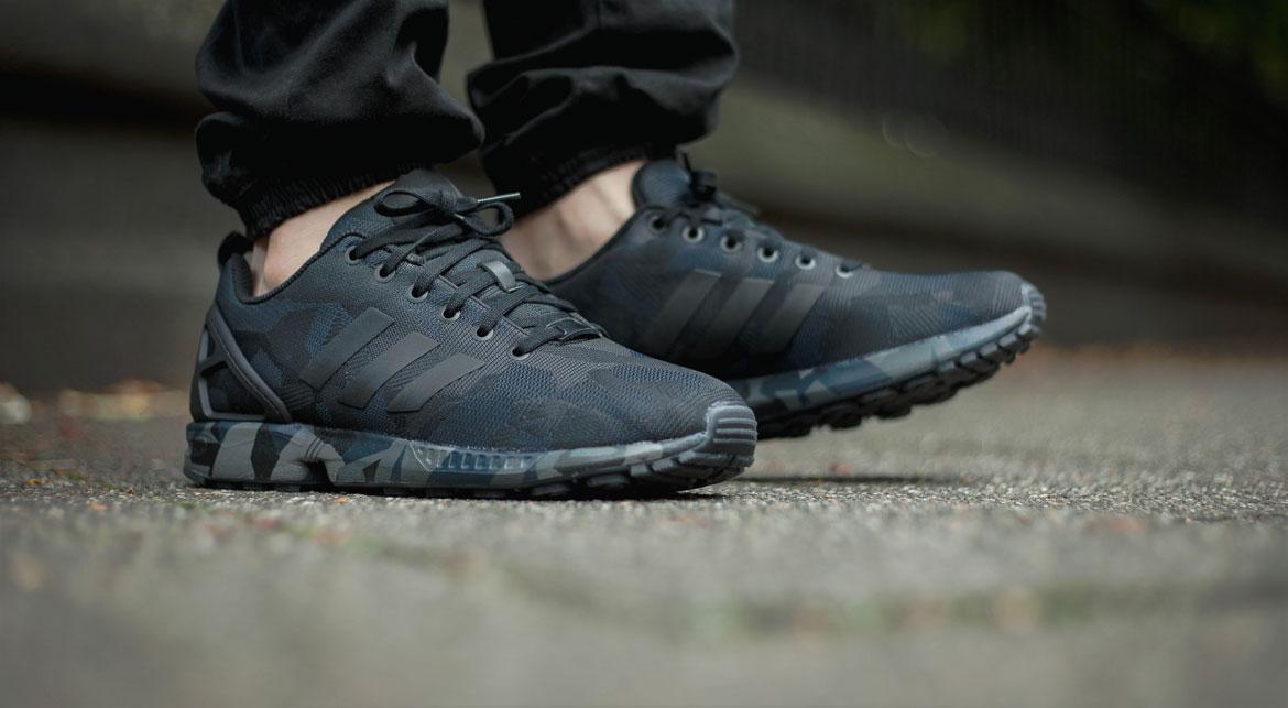 adidas Originals ZX Flux Camo "Black" - Image 7