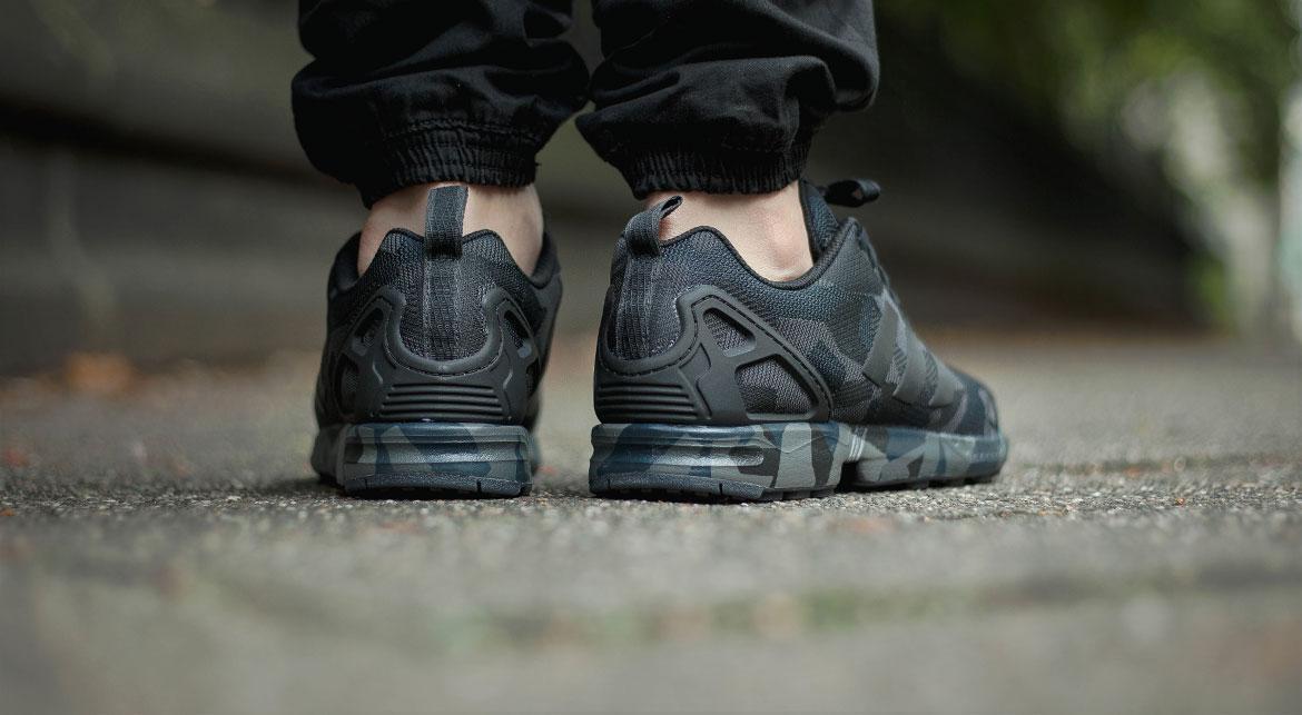 adidas Originals ZX Flux Camo "Black" - Image 8