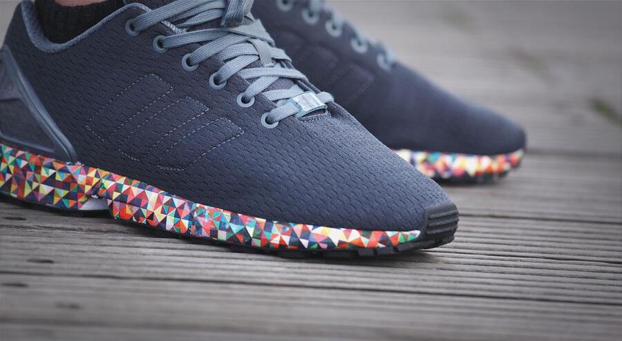 adidas originals zx flux prism sole