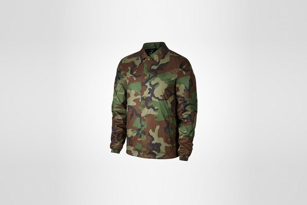 Nike M Nk SB Shld Jacket Coaches Icon "Medium Olive"